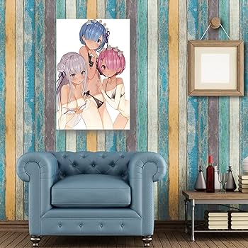 Re:ゼロから始める異世界生活 リゼロ レム ラム ポスター Amazon.co.jp: Reゼロから始める異世界生活 ?レムラム ?ポスター